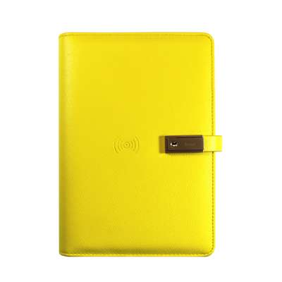 FRONT diary with powerbank notebook wireless charging wired charging 16G usb notebooks